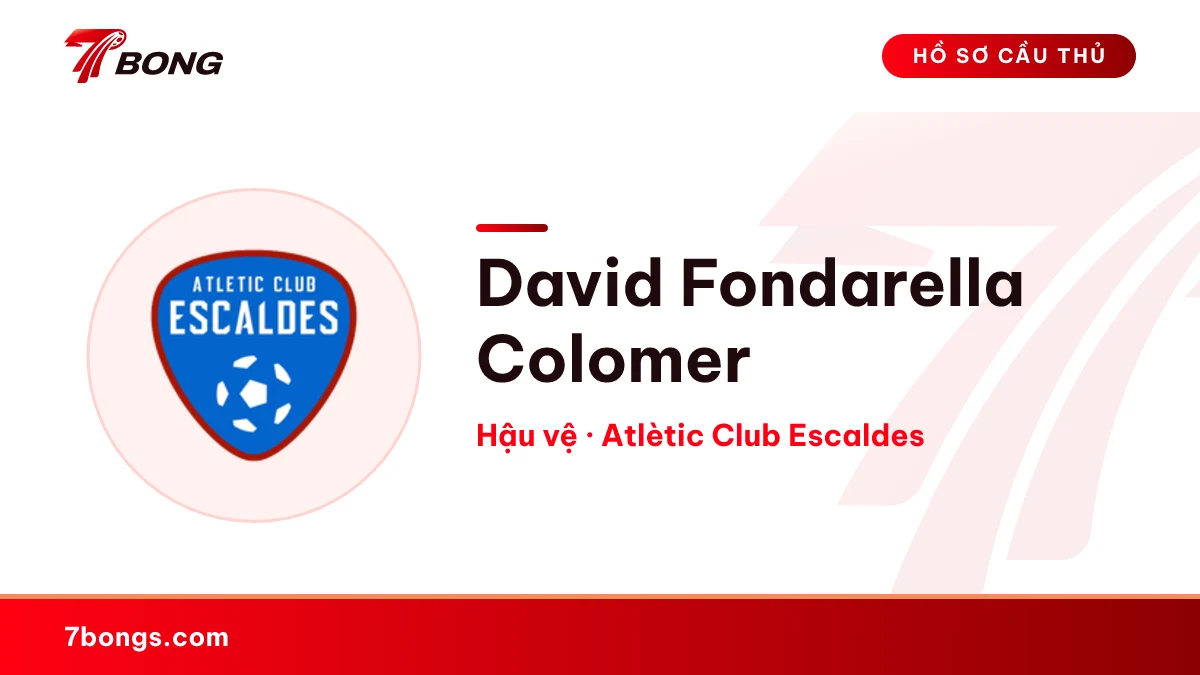David Fondarella Colomer — Atlètic Club Escaldes