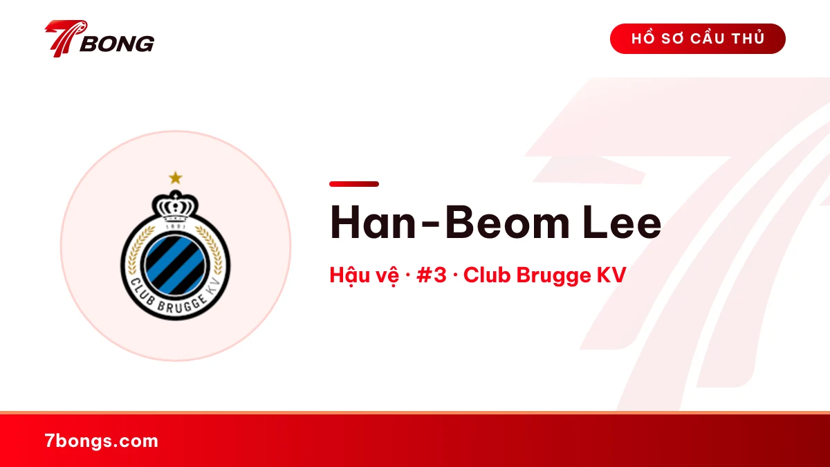 Han-Beom Lee — Club Brugge KV