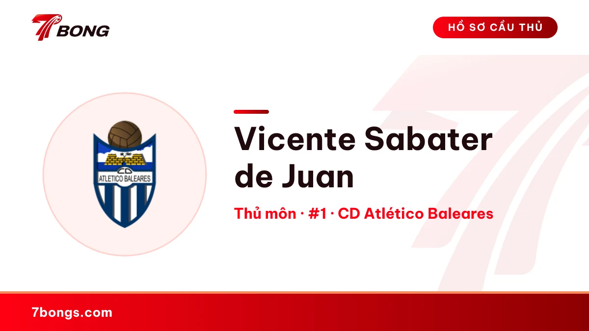 Vicente Sabater de Juan — CD Atlético Baleares