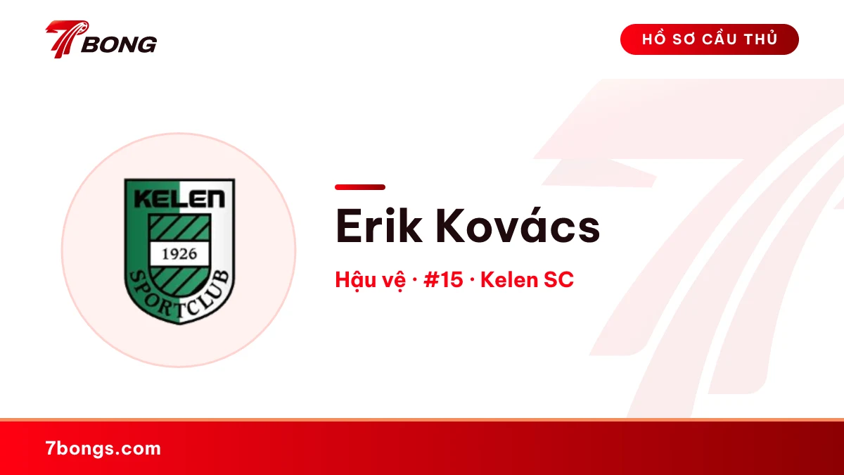 Erik Kovács — Kelen SC