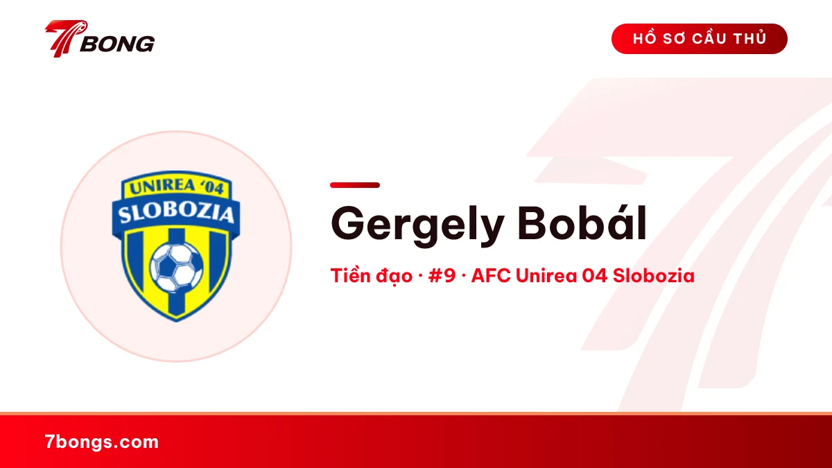 Gergely Bobál — AFC Unirea 04 Slobozia