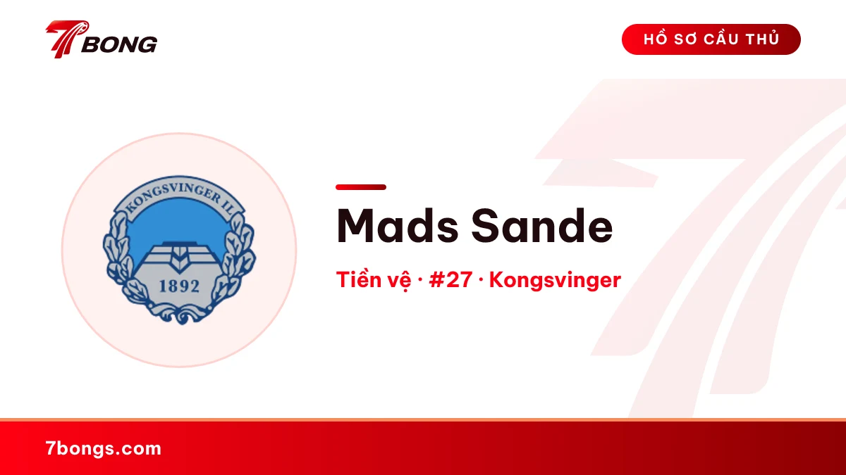 Mads Sande — Kongsvinger
