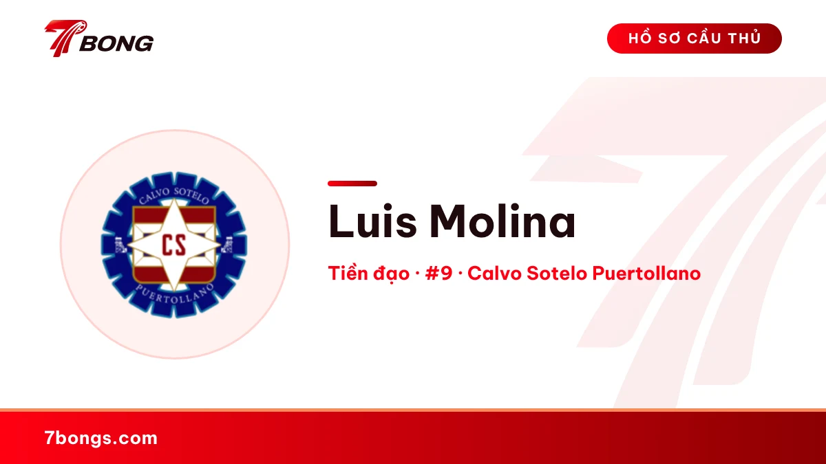 Luis Molina — Calvo Sotelo Puertollano