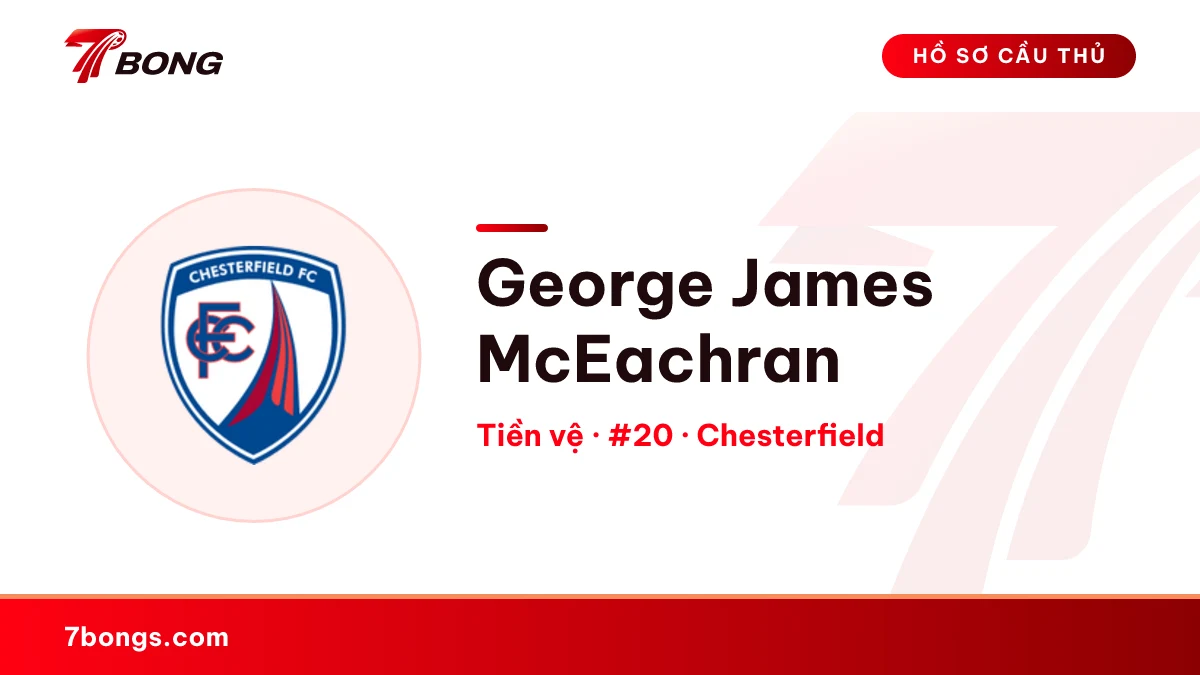 George James McEachran — Chesterfield