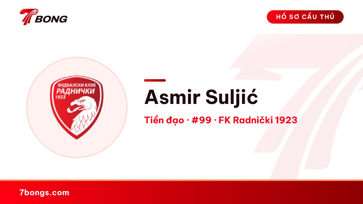 Asmir Suljić — FK Radnički 1923