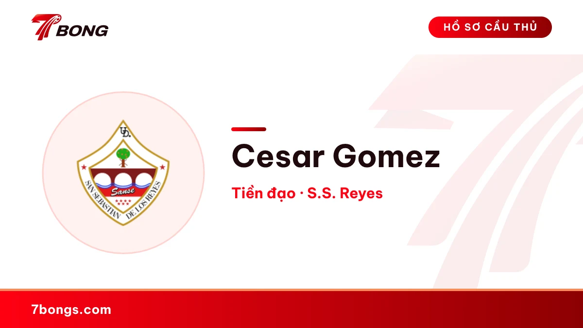 Cesar Gomez — S.S. Reyes