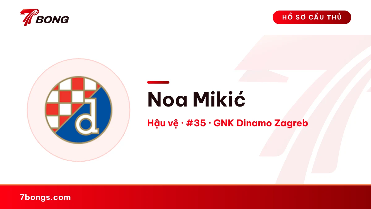 Noa Mikić — GNK Dinamo Zagreb