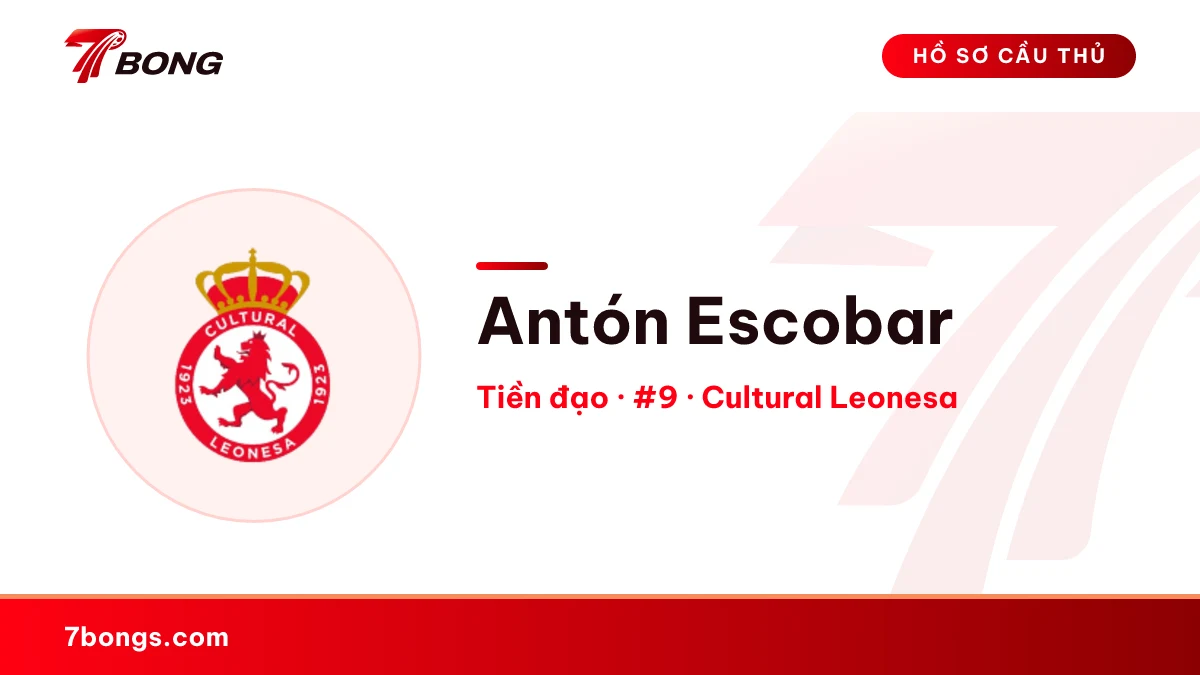 Antón Escobar — Cultural Leonesa