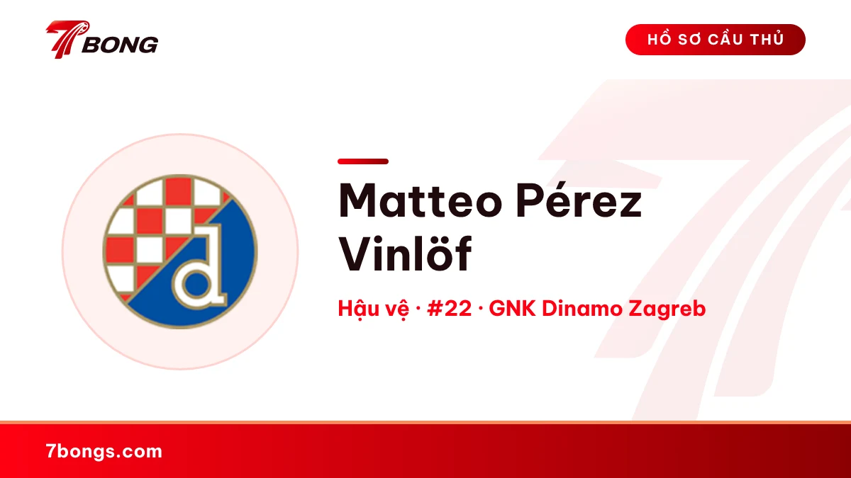 Matteo Pérez Vinlöf — GNK Dinamo Zagreb
