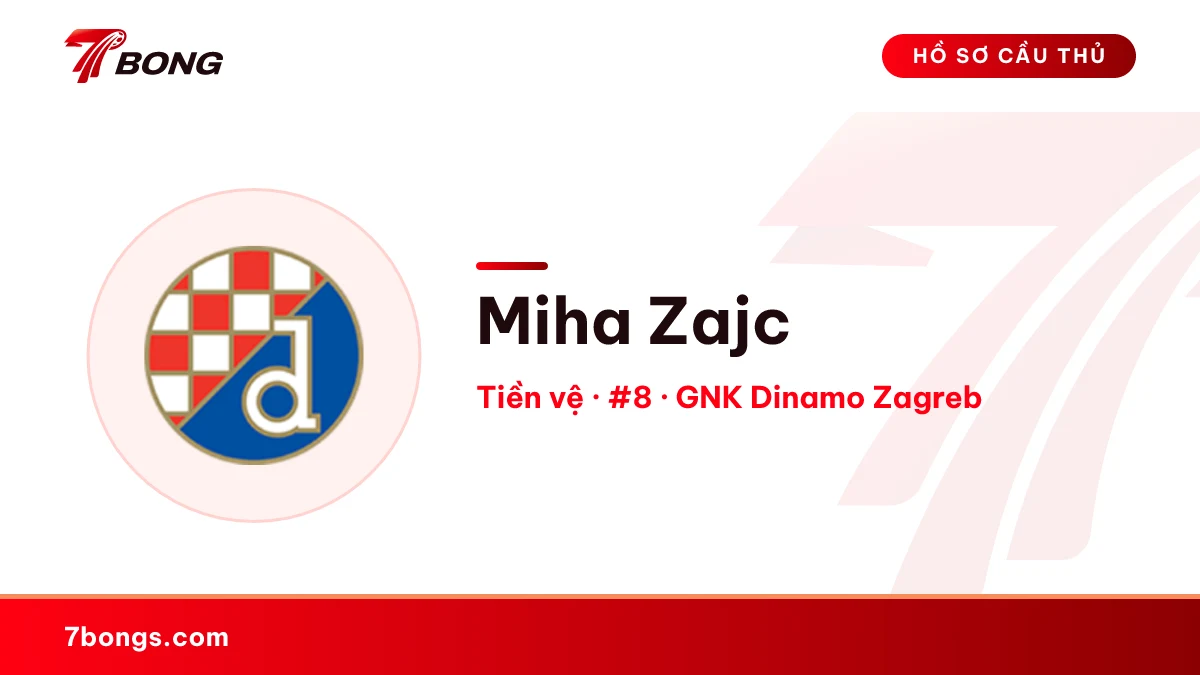 Miha Zajc — GNK Dinamo Zagreb