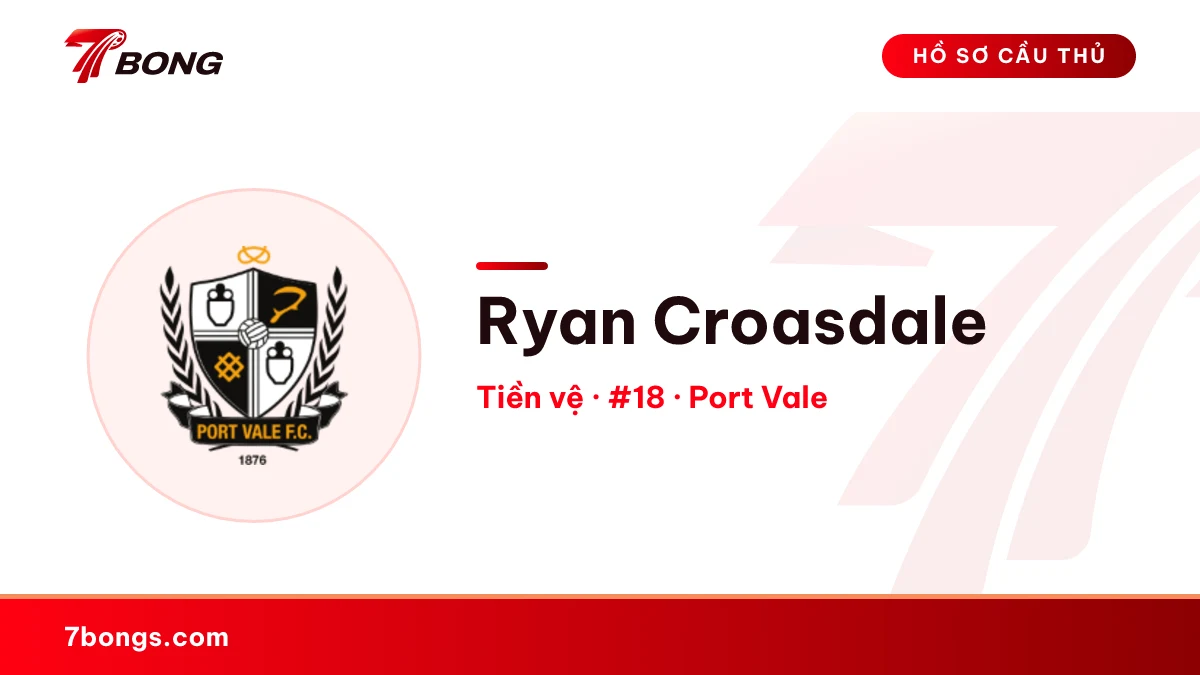 Ryan Croasdale — Port Vale