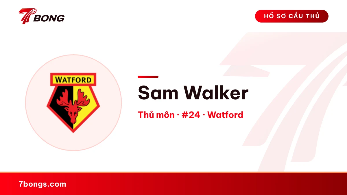 Sam Walker — Watford