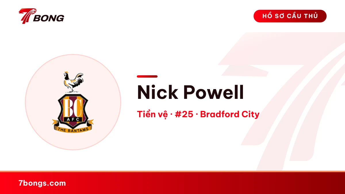 Nick Powell — Bradford City