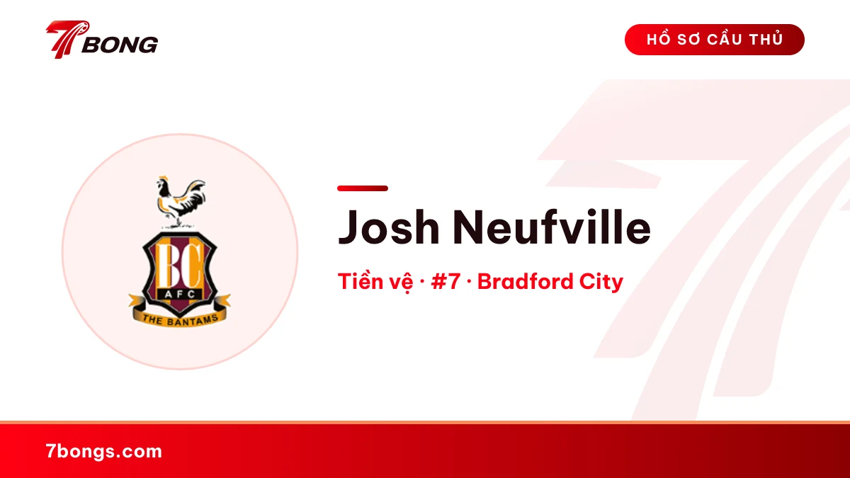 Josh Neufville — Bradford City