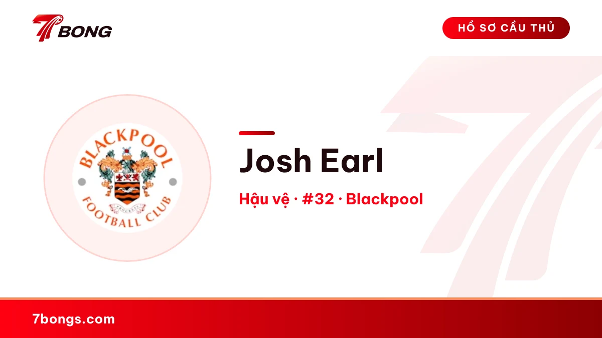 Josh Earl — Blackpool