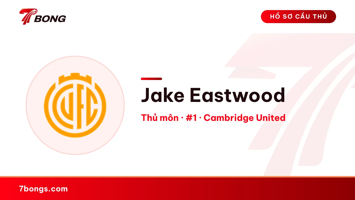 Jake Eastwood — Cambridge United
