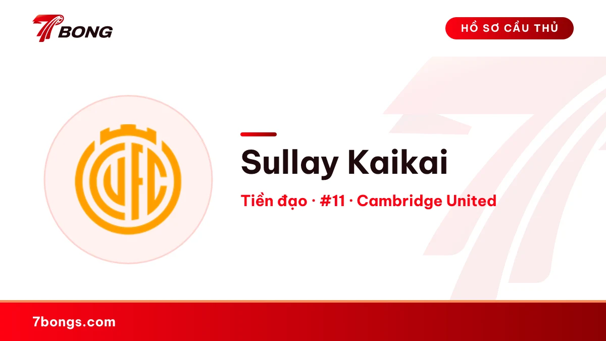 Sullay Kaikai — Cambridge United
