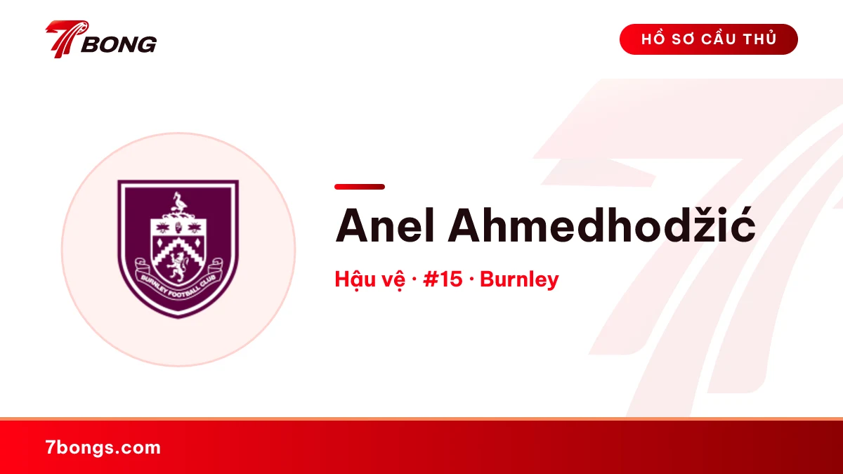 Anel Ahmedhodžić — Burnley