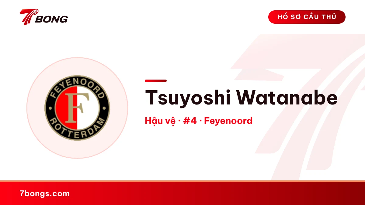 Tsuyoshi Watanabe — Feyenoord