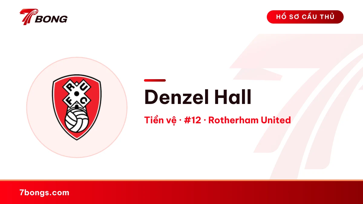 Denzel Hall — Rotherham United