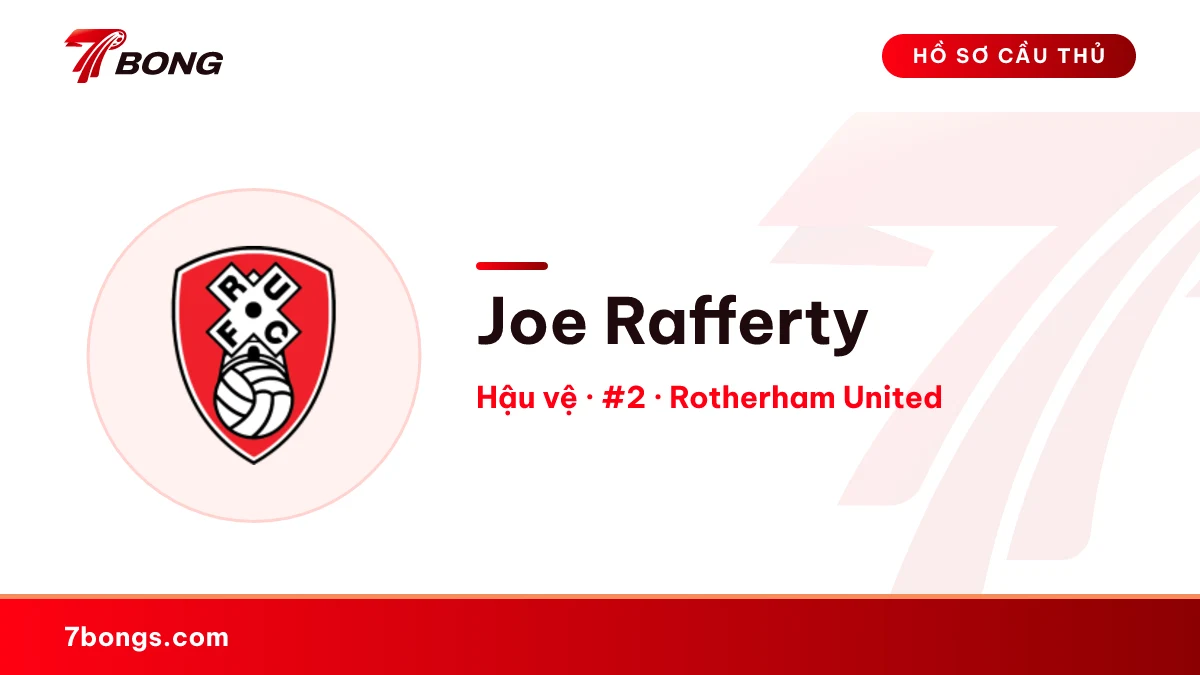 Joe Rafferty — Rotherham United