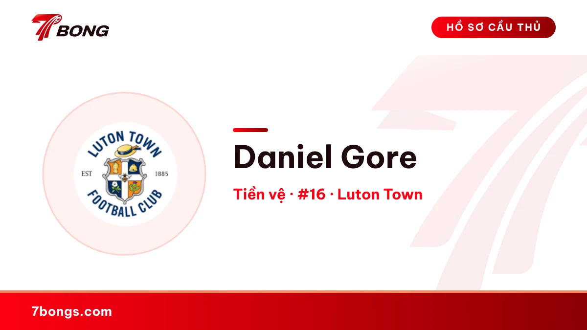 Daniel Gore — Luton Town