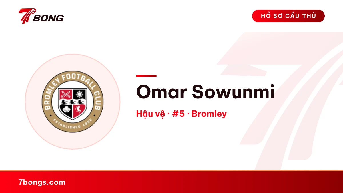 Omar Sowunmi — Bromley