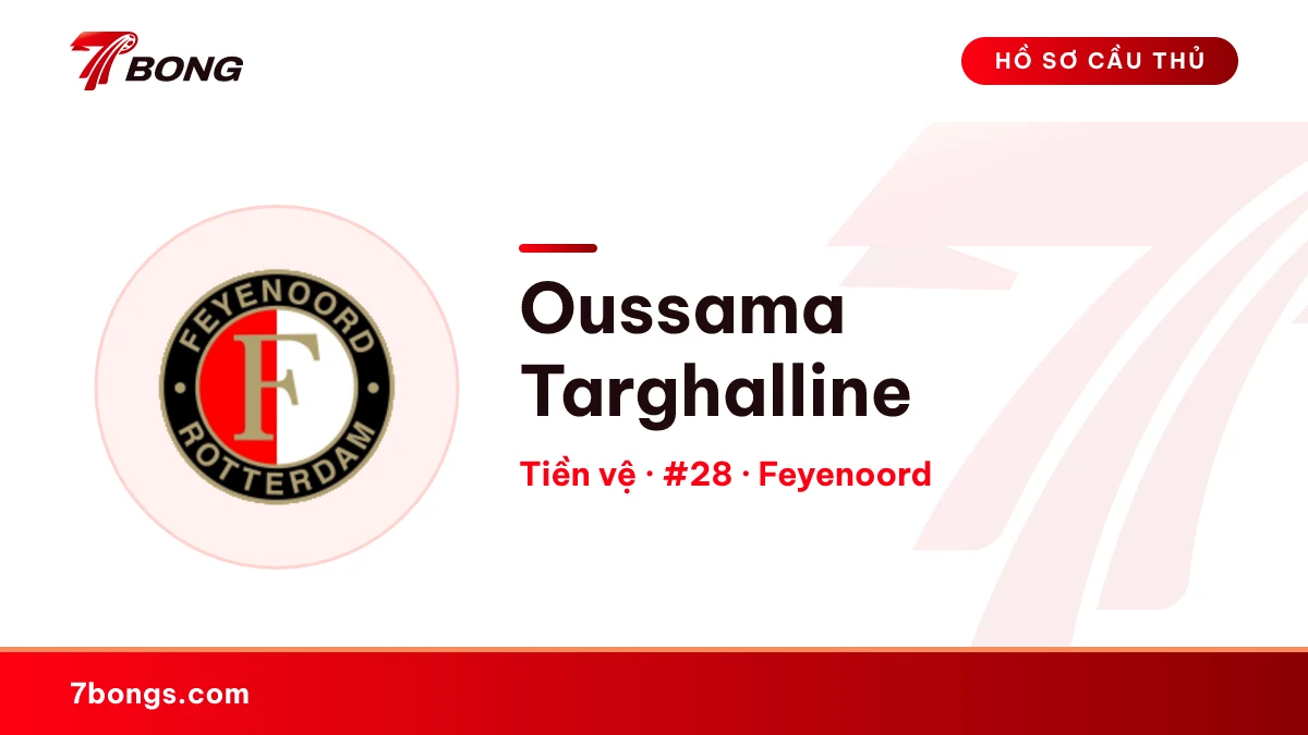 Oussama Targhalline — Feyenoord