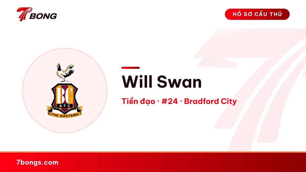 Will Swan — Bradford City