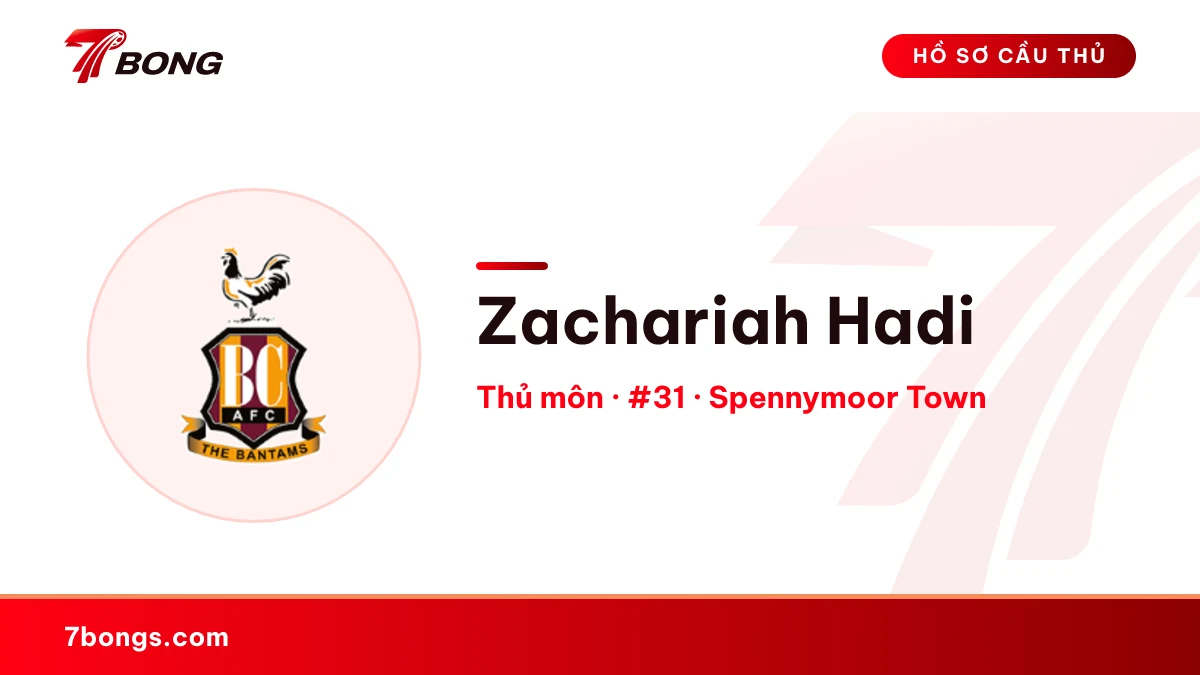 Zachariah Hadi — Spennymoor Town