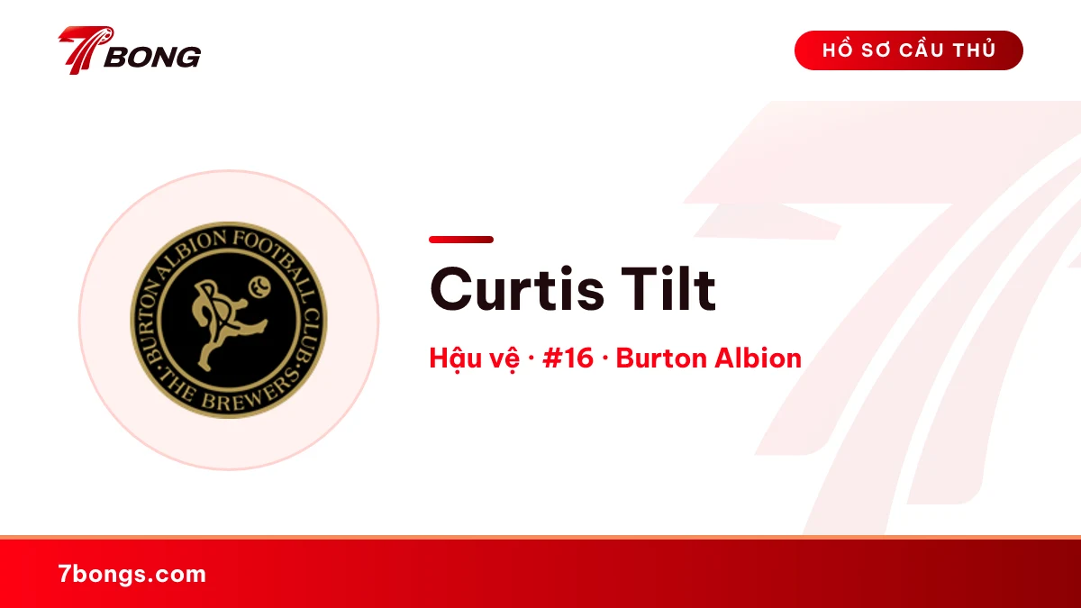 Curtis Tilt — Burton Albion