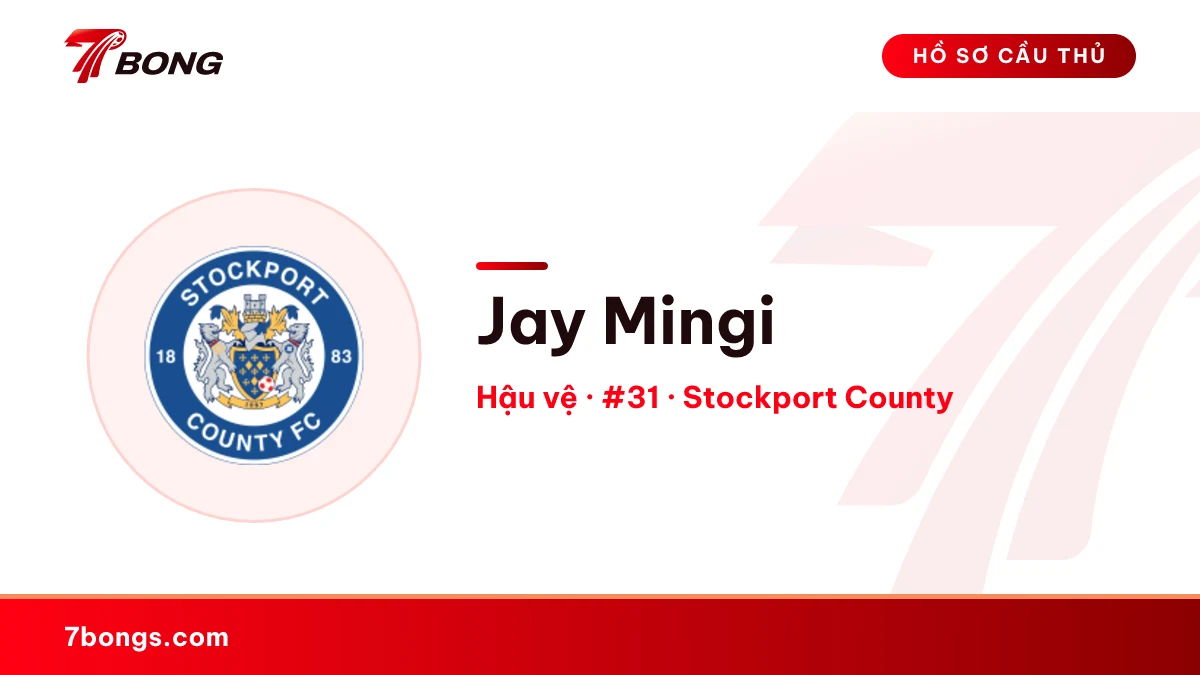 Jay Mingi — Stockport County