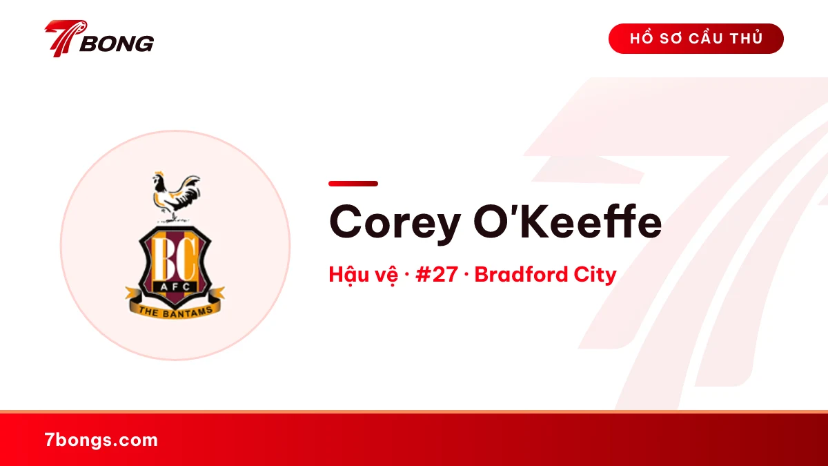 Corey O'Keeffe — Bradford City