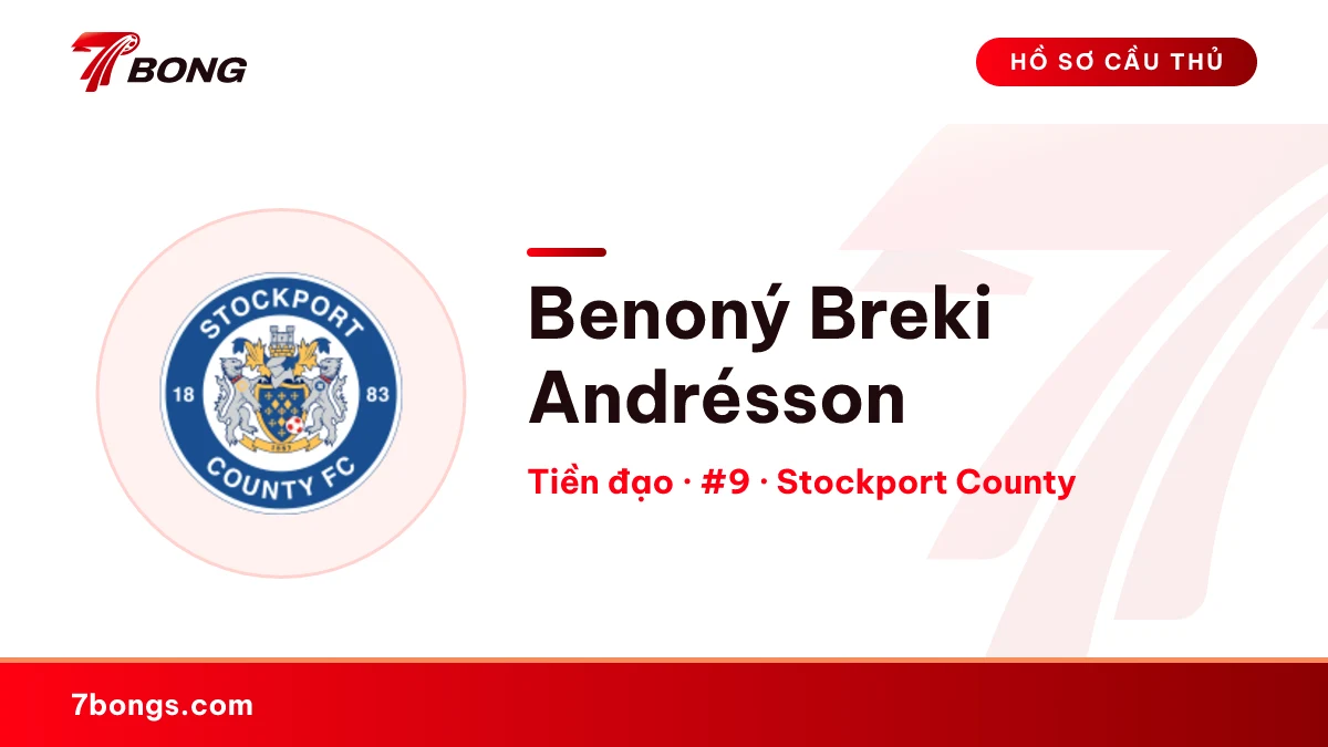 Benoný Breki Andrésson — Stockport County