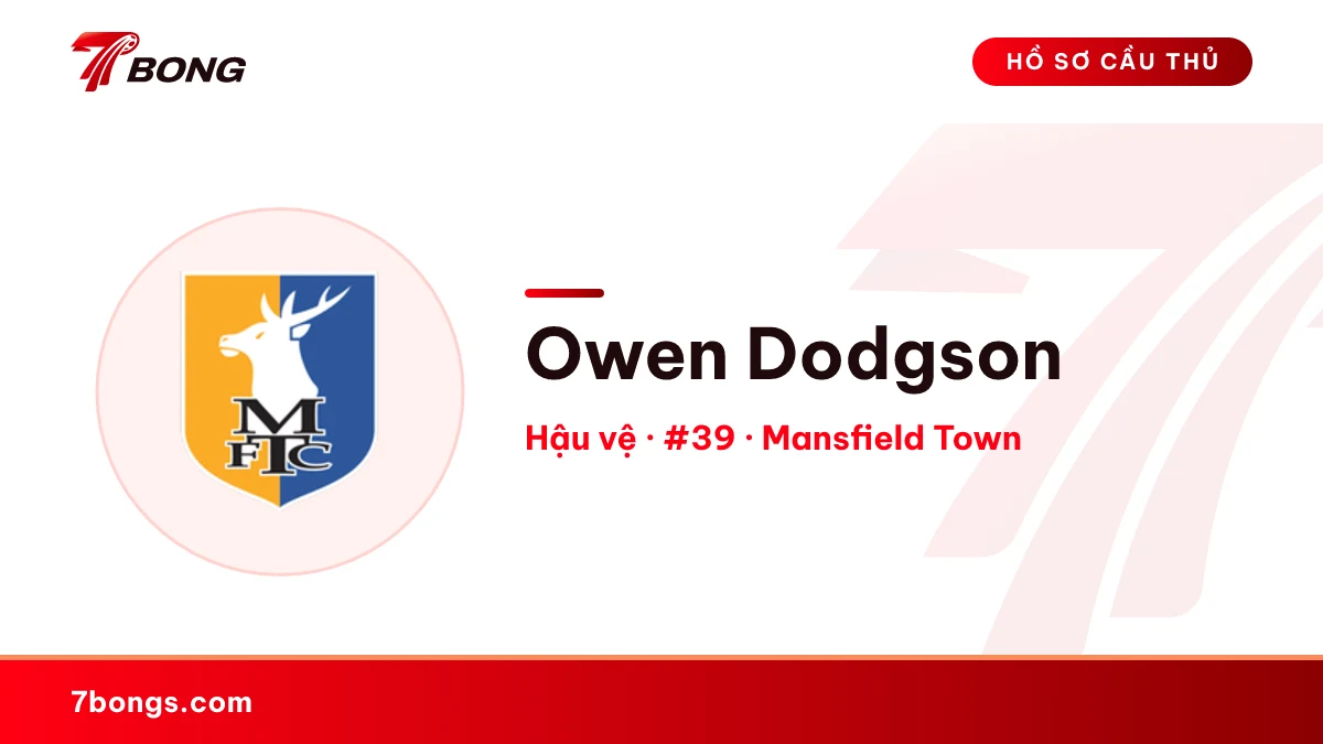 Owen Dodgson — Mansfield Town