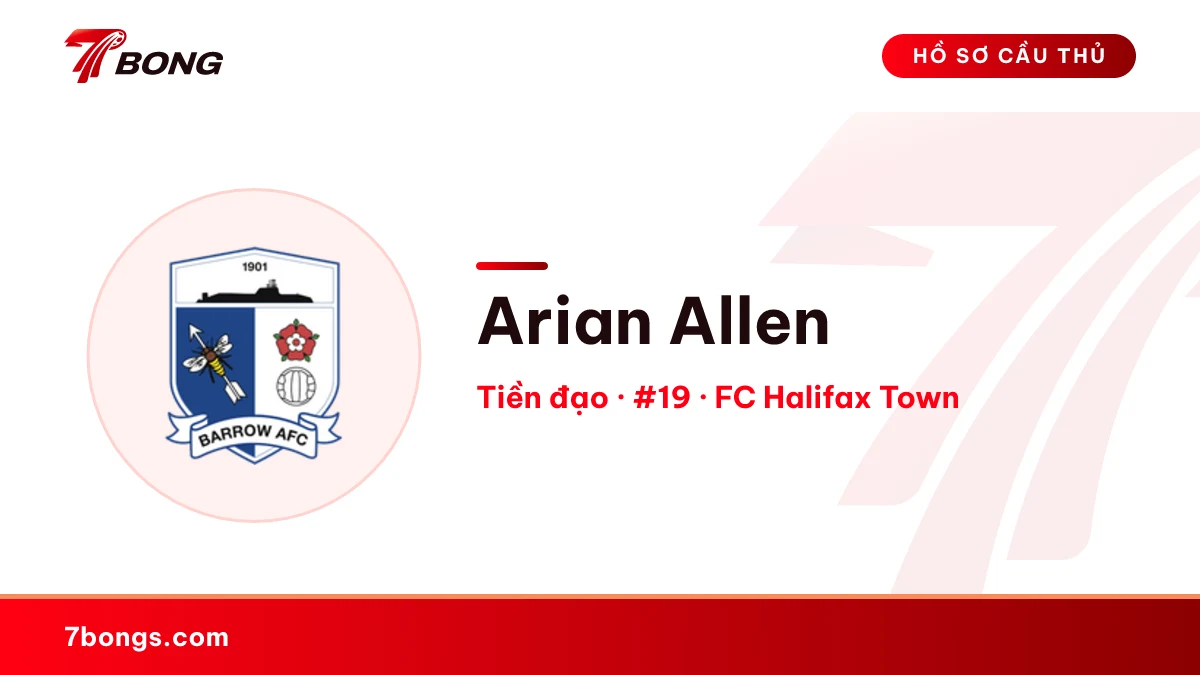 Arian Allen — FC Halifax Town