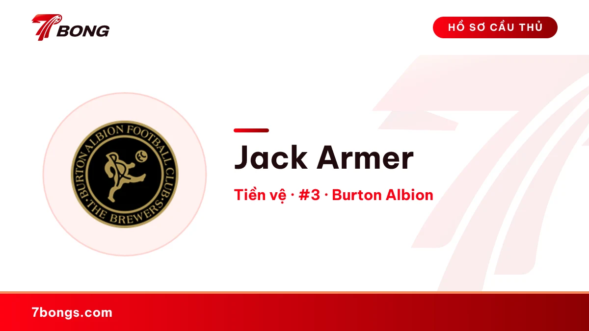 Jack Armer — Burton Albion