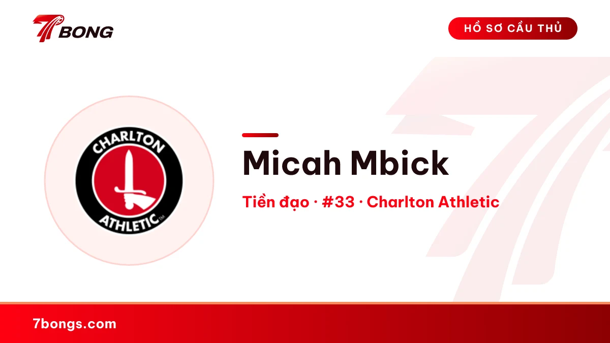 Micah Mbick — Charlton Athletic