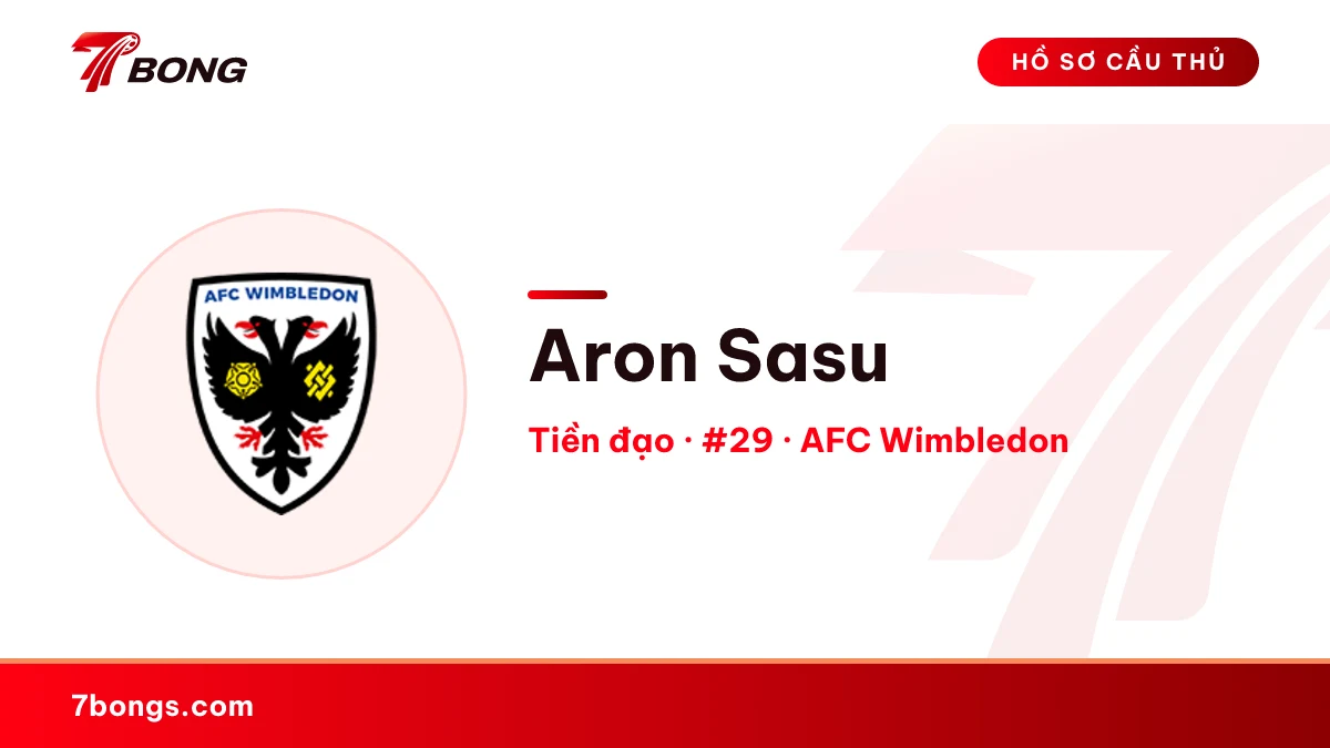 Aron Sasu — AFC Wimbledon