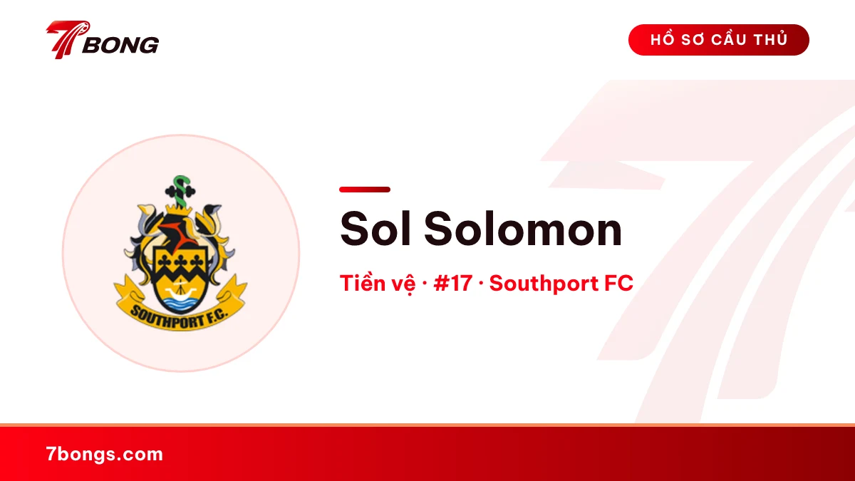 Sol Solomon — Southport FC