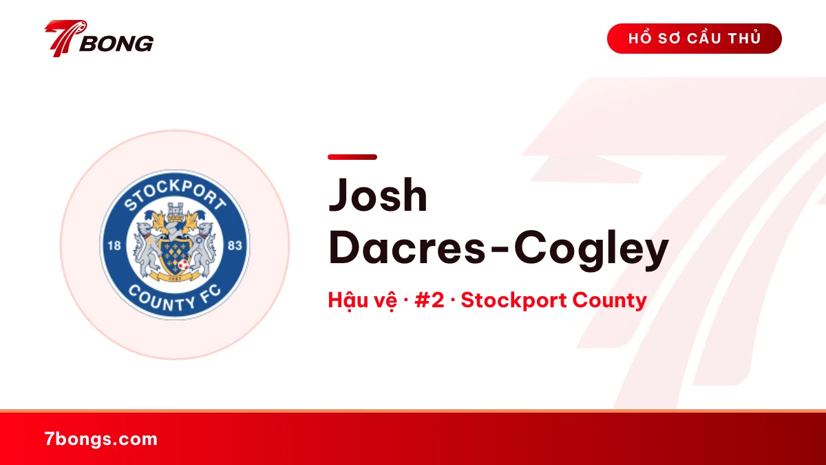Josh Dacres-Cogley — Stockport County