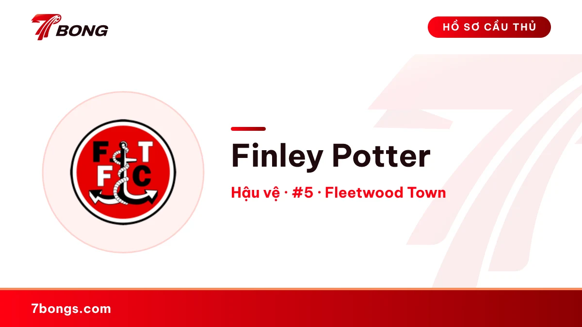 Finley Potter — Fleetwood Town
