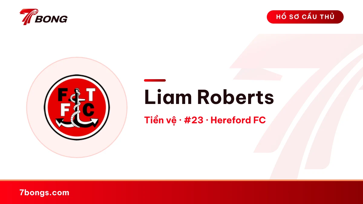 Liam Roberts — Hereford FC