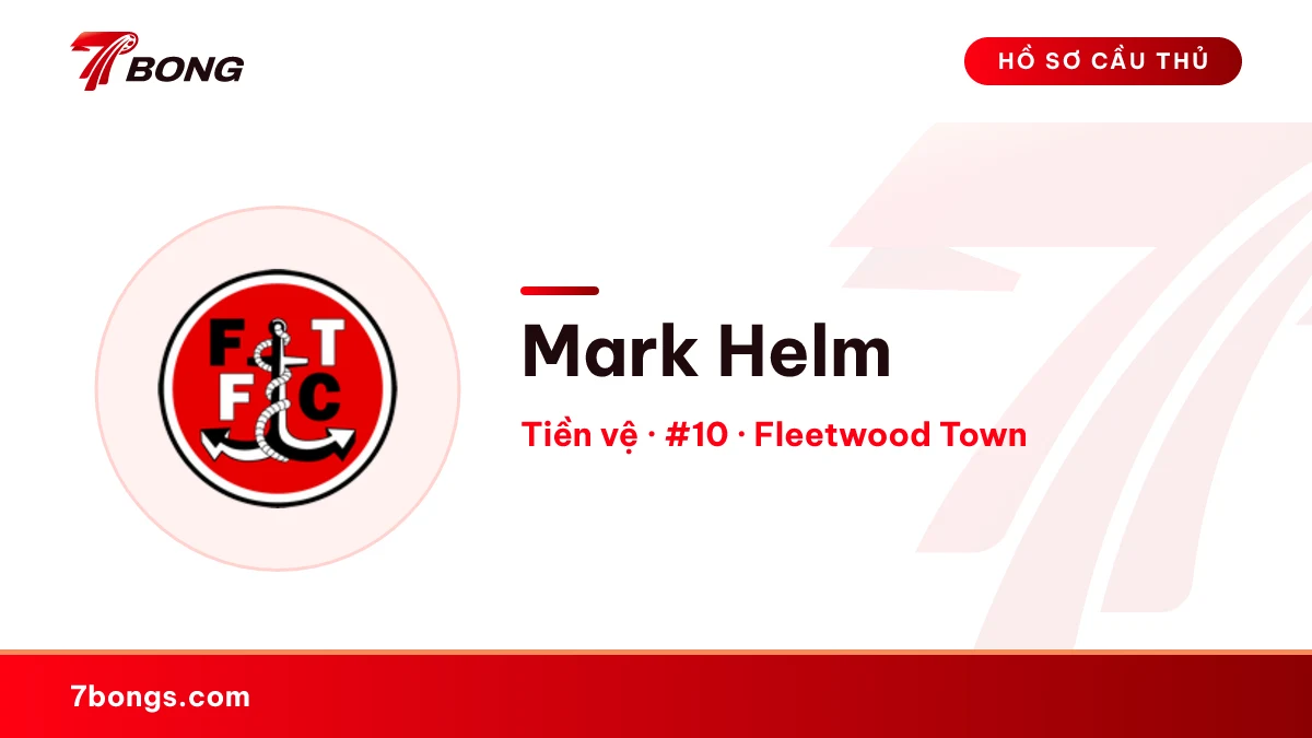 Mark Helm — Fleetwood Town