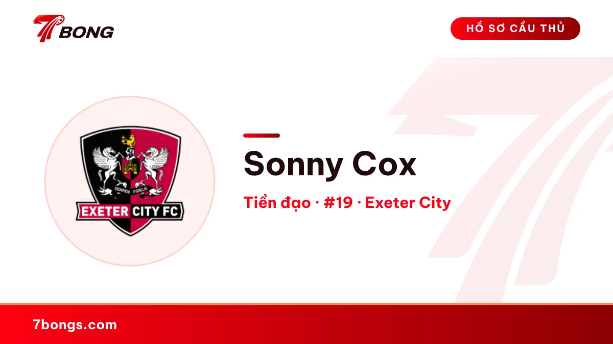 Sonny Cox — Exeter City