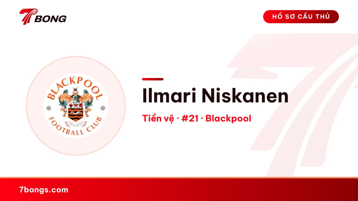 Ilmari Niskanen — Blackpool