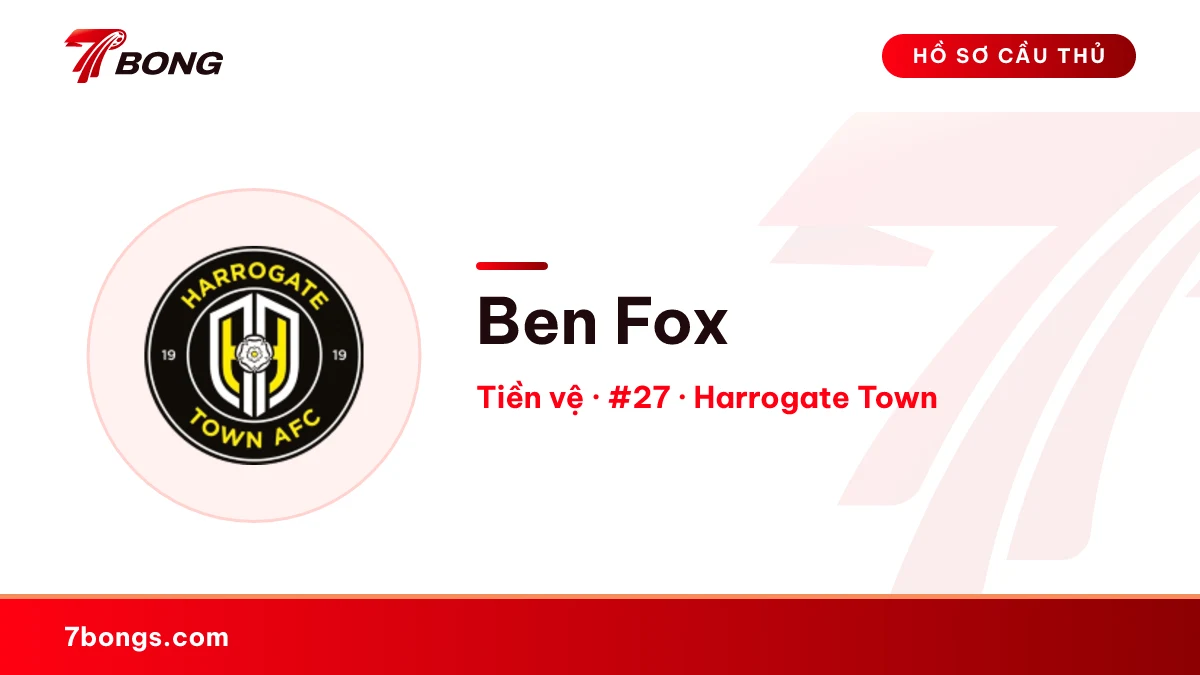 Ben Fox — Harrogate Town