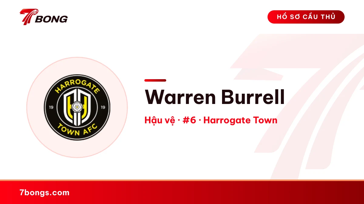 Warren Burrell — Harrogate Town