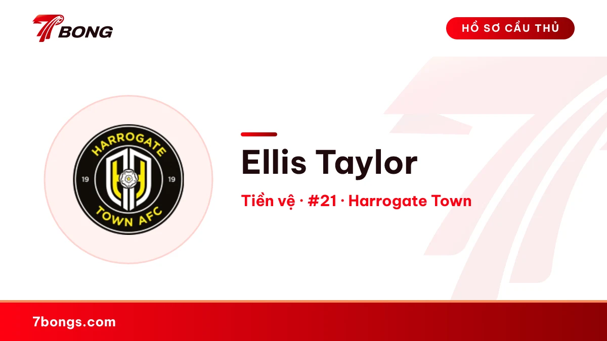 Ellis Taylor — Harrogate Town
