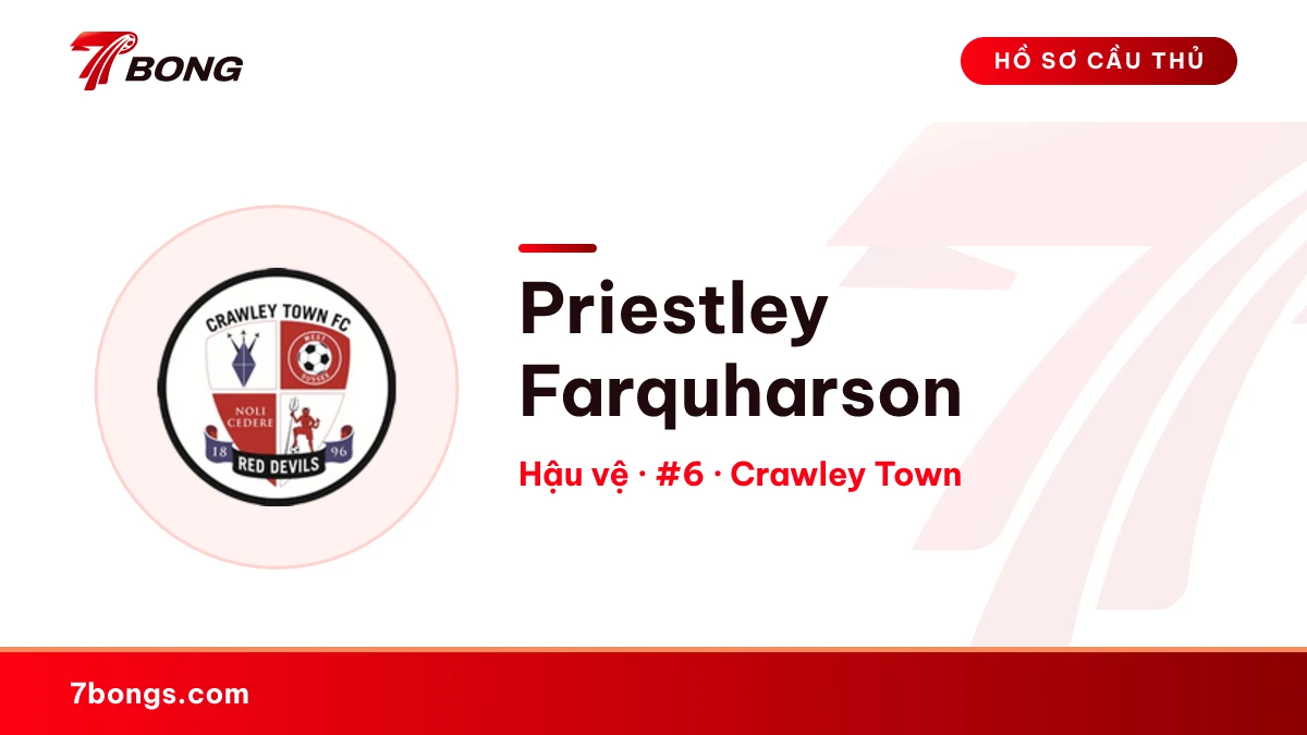 Priestley Farquharson — Crawley Town